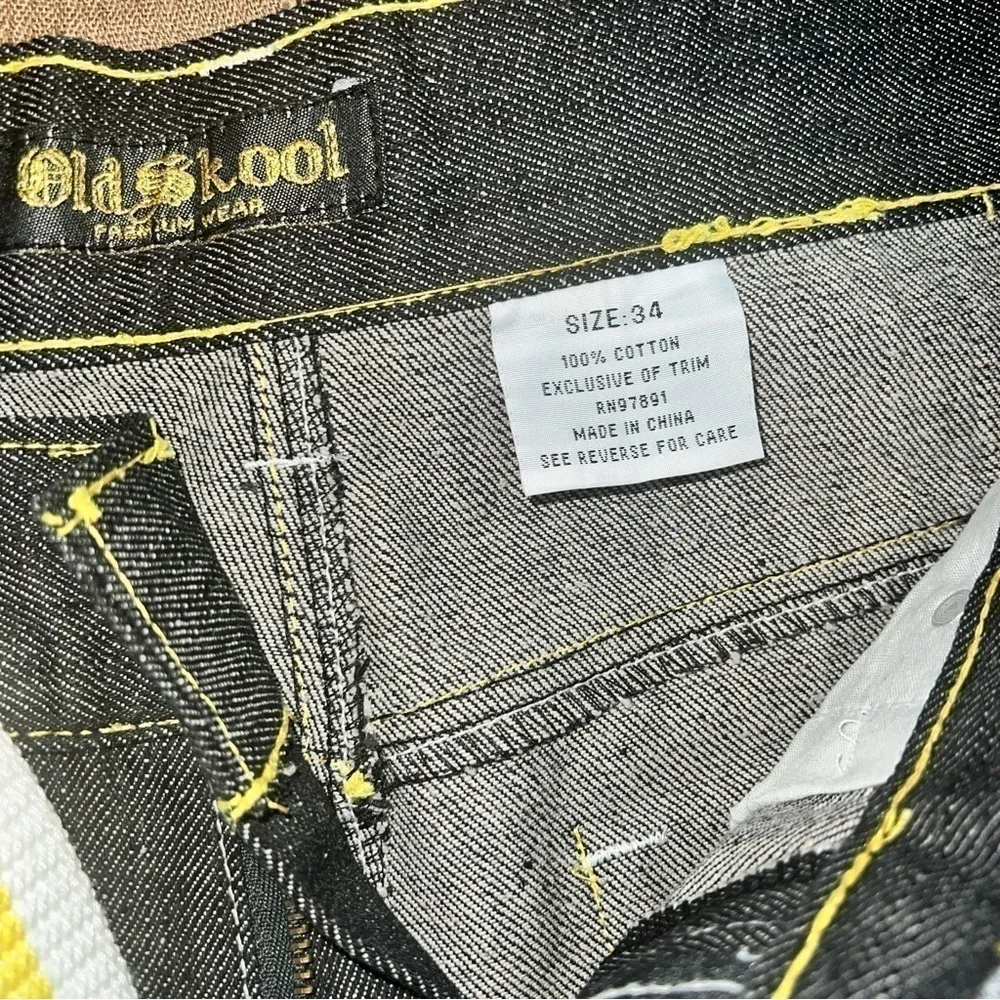 OLD SCHOOL Men’s Jeans with Belt